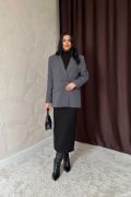 Füme Blazer Ceket resmi